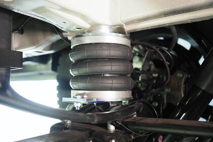 Detailansicht einer SMV Luftfeder Z6 für Fiatmodelle