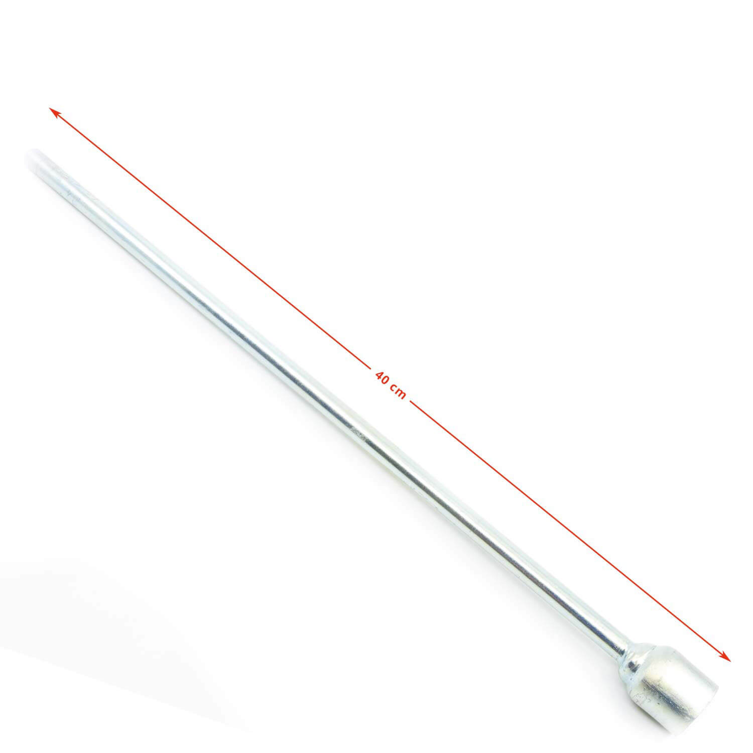 Adapter für den Akkuschrauber mit Abmessungen für die SMV Alu-Matic Kurbelstützen.